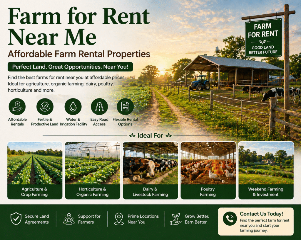 Farm for Rent Near Me | Affordable Farm Rental Properties